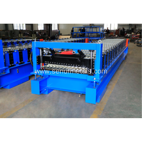 automatic stacker roof sheet making roll forming machine